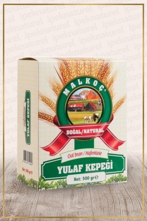 Malkoç Yulaf Kepeği 500gr