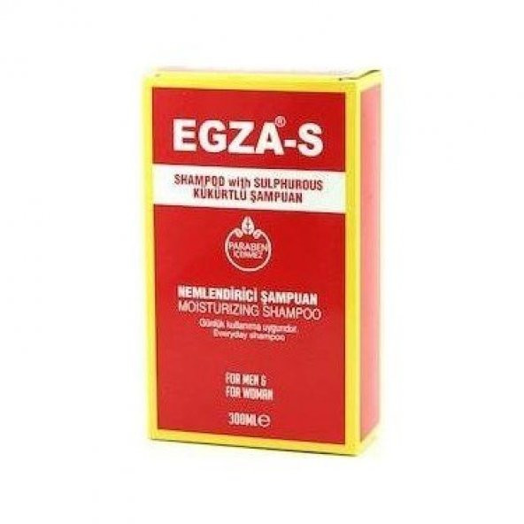Egza-s Kükürtlü Şampuan 300 ML - 2
