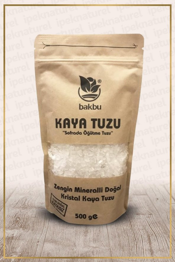 Bakbu Zengin Minarelli Kaya Tuzu 500 gr