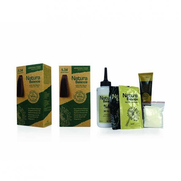 Natura Balance (Krem Saç Boyası) Çikolata Kahve 5.34 - 2