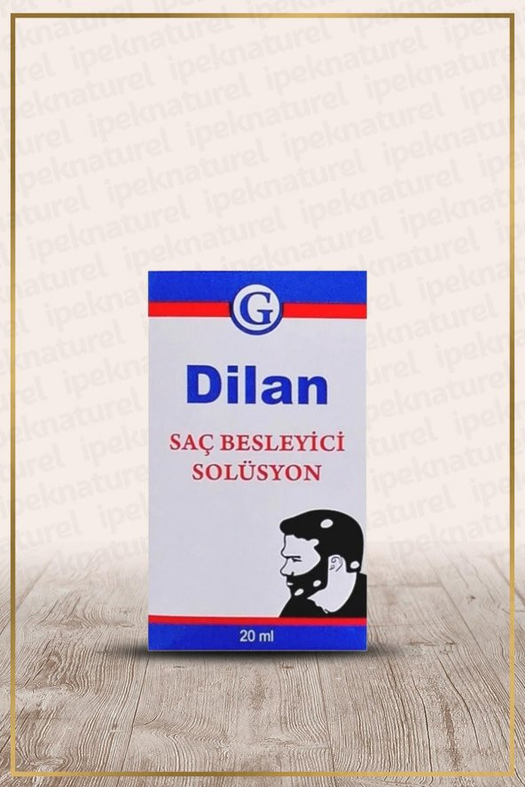 Dilhan Dilan Saç Kıran Sakal Kıran Saç Besleyici Solüsyon 20 ml