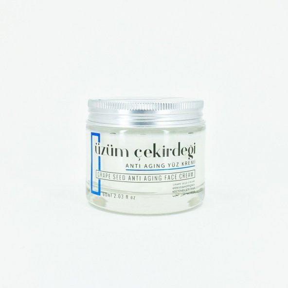 Üzüm Çekirdeği Anti Aging Yüz Kremi 50 ml