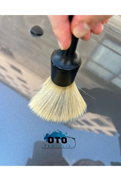 euroist Araba Detay Fırçası, Premium Oto Detay Fırçası - Yumuşak Ve Hassas Kıllı Fırça ( 1 Adet ) - 6