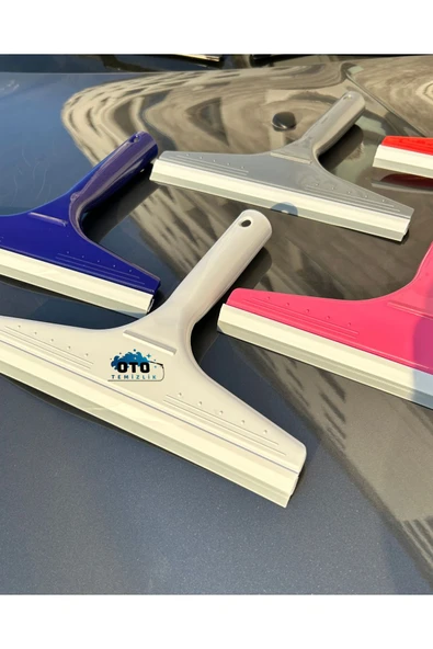 euroist Çekpas, Camsil, Çekçek, Tezgah Üstü Çekpası, Banyo Cam Silme, Yumuşak Silikonlu Camsil 23cm (3 ADET) - 7