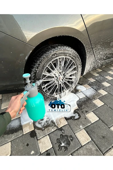 euroist Köpük Atan Pompa – Araba Yıkama Köpük Pompası, Yüksek Basınçlı Ayarlanabilir Başlık, 2 Litre - 4