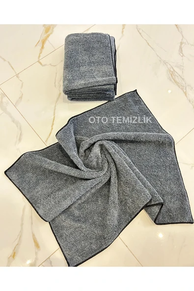 euroist 5 Adet Mikrofiber Araba Kurulama Bezi, Oto Kurulama Havlusu, Temizlik Havlu, 420 GSM, 70x50 CM - 4