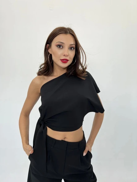 4643 BLUZ-SİYAH - 3