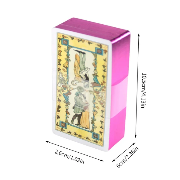 Decameron Tarot Kartı Metal Kutu - 6