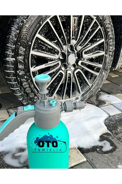 euroist Köpük Atan Pompa – Araba Yıkama Köpük Pompası, Yüksek Basınçlı Ayarlanabilir Başlık, 2 Litre - 6