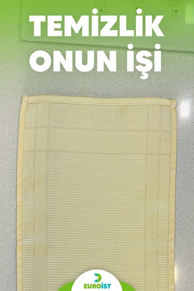 2 Adet Mikrofiber Temizlik Bezi - Cam, Ayna, Mutfak, Banyo, Araç Genel Temizlik Bezi 30x40 Cm Sarı - 5