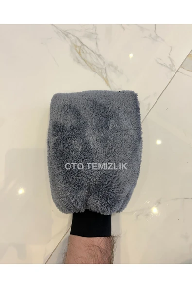 Mikrofiber Oto Yıkama Eldiveni - Profesyonel Yıkama Eldiveni - Astarlı Araç Yıkama Eldiveni 1 ADET - 5