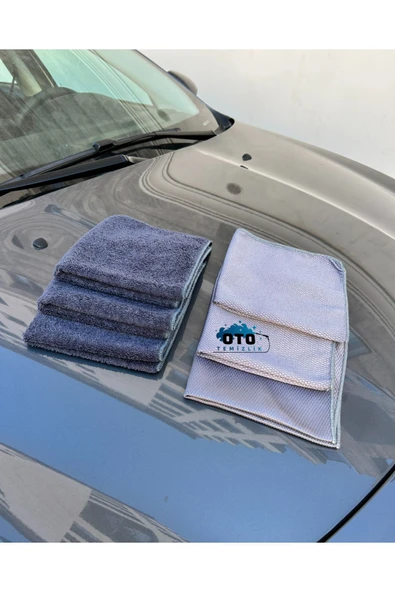 euroist Araba Temizlik Seti - Köpük Atan Pompa, Detay Fırça, Mikrofiber Kurulama Bezi, Mikrofiber Cam Bezi - 4