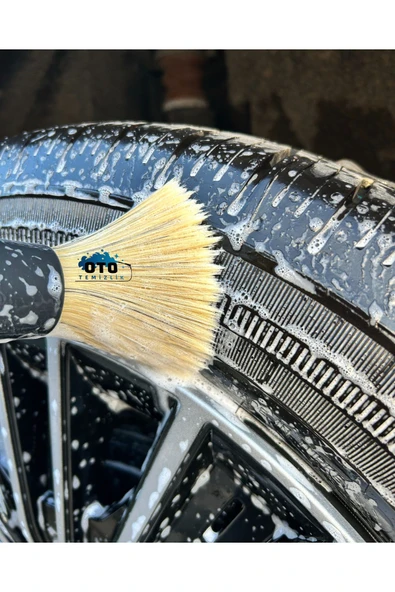 euroist Oto Detay Temizlik Fırçası, Araba Kliması ve Jant için Premium Yumuşak Detay Fırçası 24 cm (3 ADET) - 4