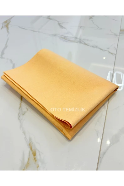 Mikrofiber Güderi Bez, Büyük Boy 50x70cm, Oto Kurulama Bezi, Araba Cam Kaporta Temizlik Bezi (3 Adet ) - 2