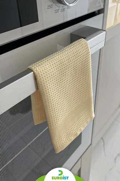 2 Adet Mikrofiber Temizlik Bezi - Cam, Ayna, Mutfak, Banyo, Araç Genel Temizlik Bezi 30x40 Cm Sarı - 4