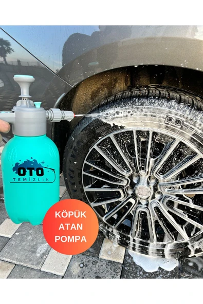 euroist Köpük Atan Pompa – Araba Yıkama Köpük Pompası, Yüksek Basınçlı Ayarlanabilir Başlık, 2 Litre - 3