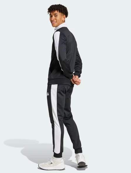 adidas Sportswear Basic Tricot Colorblock Erkek Eşofman Takımı JI8896 - Resim 2
