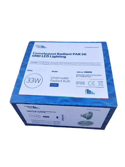 Cometepool Mavi Işık SMD Led Par 56 Havuz Aydınlatma Ampulü 33W -ToptancıyızBiz - 7