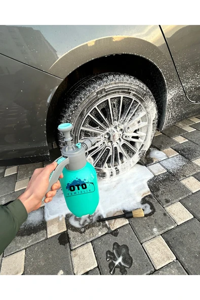euroist Köpük Atan Pompa – Araba Yıkama Köpük Pompası, Yüksek Basınçlı Ayarlanabilir Başlık,  2 Litre - 5