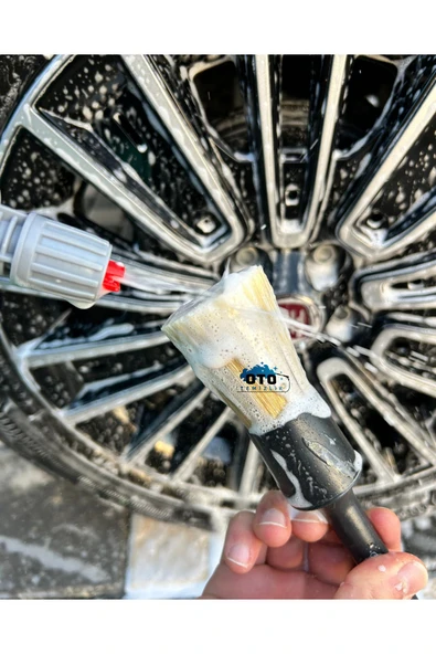 euroist Oto Detay Temizlik Fırçası, Araba Kliması ve Jant için Premium Yumuşak Detay Fırçası 24 cm (3 ADET) - 2