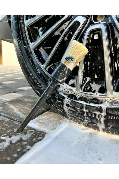 euroist Oto Detay Temizlik Fırçası, Araba Kliması ve Jant için Premium Yumuşak Detay Fırçası 24 cm (3 ADET) - 5