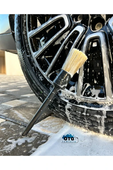 euroist Araba Detay Temizlik Fırçası 3'lü Set - Premium Seri, Yumuşak ve Hassas Kıllar Uyumlu - 5