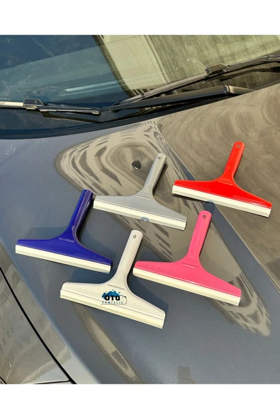 euroist Çekpas, Camsil, Çekçek, Tezgah Üstü Çekpası, Banyo Cam Silme, Yumuşak Silikonlu Camsil 23cm (3 ADET) - 6