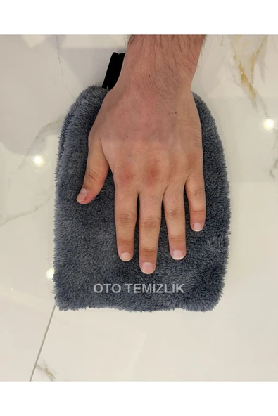 Mikrofiber Oto Yıkama Eldiveni - Profesyonel Yıkama Eldiveni -  Astarlı Araç Yıkama Eldiveni 1 ADET - 2