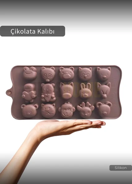 Yumurta Desen Çikolata Kalıbı BPA FREE Buz Kalıbı Silikon Tatlı Kalıbı Yapışmaz Kalıp - 2