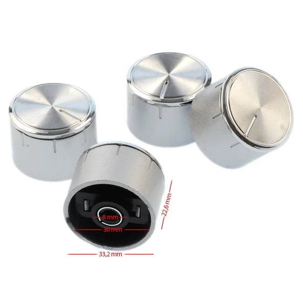 Ocak Düğme Seti Beko HIZG64120SX,AOMG64160DI,HTZG64120SX ile Uyumlu - Resim 2