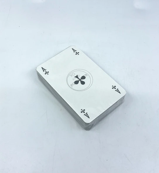 Kızıl Ay Briç Oyun Kartı Destesi - Kırmızı - Resim 3