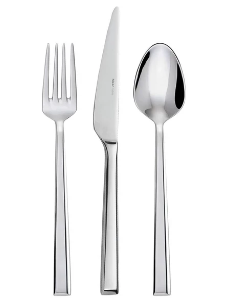 Hisar Optima 28 Parça Çatal Kaşık Bıçak Seti Paslanmaz Çelik  (TEŞHİR/ EKSİK) - 2