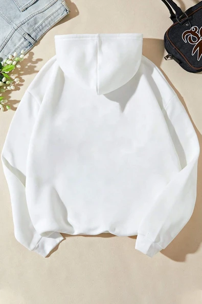 Classical Baskılı Oversize Sweatshirt - 2