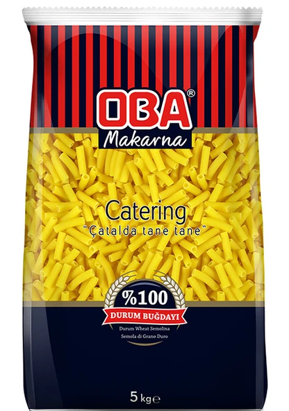 Oba Kalın Kesme Makarna 5 Kg x 4 Adet | Toptan Paket Avantajı - 2