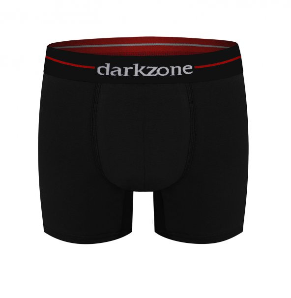 Darkzone Siyah Likralı Erkek Boxer