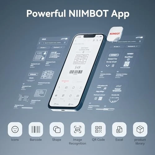 Niimbot K3 ETİKET YAZICI (Göl Mavisi) - 8