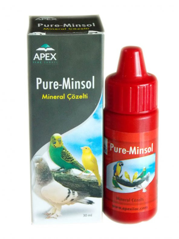 HİLAYS Kanarya İçin Mineral Çözelti - Pure-Minsol