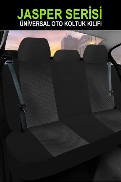 KURRA STORE Dacia Logan Mcv Ambiance 1.6 Lpg Euro5 5 Kisilik 2012 Trend Serisi Tay Tüyü Oto Koltuk Kılıfı füme - 5