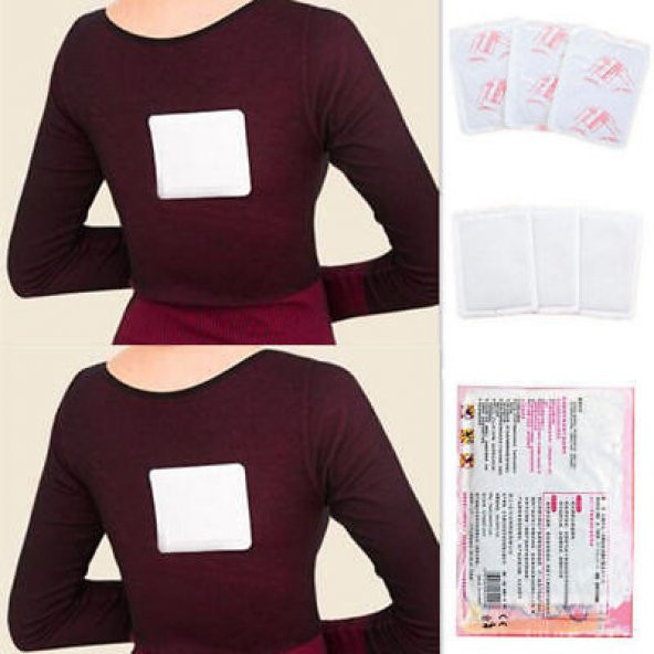 Isınmatik Vücut Sobası 10 Adet Cep Sobası 12 Saat Etkili - 2