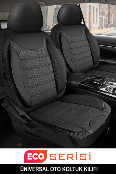 KURRA STORE Mercedes-benz /8 (w115) 200 (115.015) (86 Hp) 1971 Trend JAKAR Oto Koltuk Kılıfı SİYAH ürün görseli 1