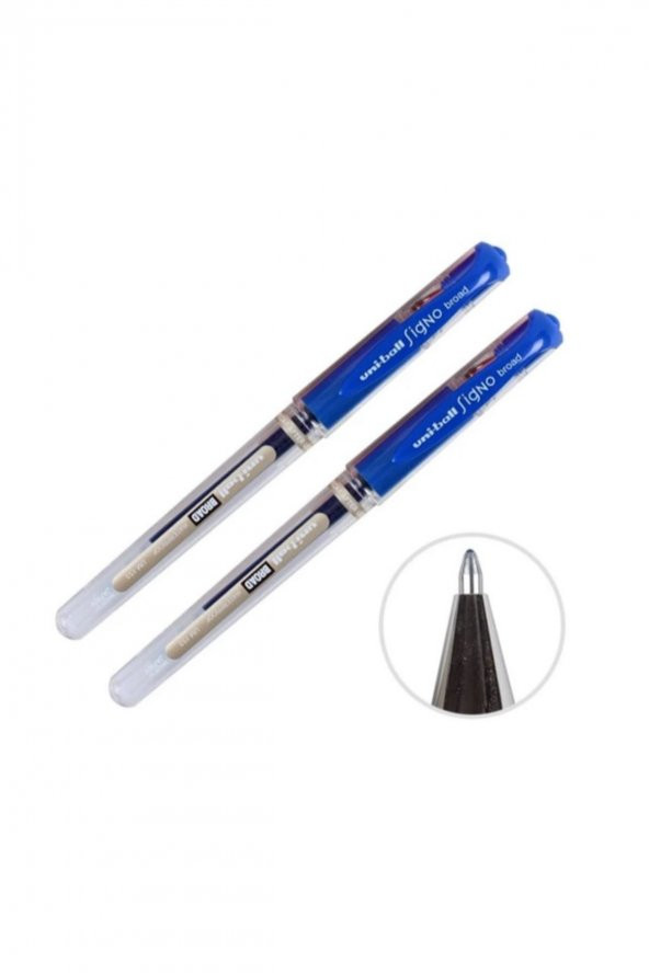 Mavi İmza Kalemi Um-153 Signo Broad Roller Kalem 1,0 Mm 2 Adet ürün görseli 1