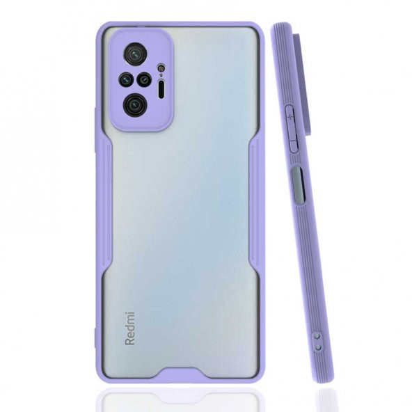 Xiaomi Redmi Note 10 Pro Kılıf Parfe Kenarları Pastel Renk Silikon