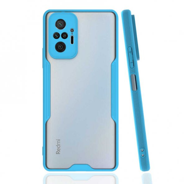 Xiaomi Redmi Note 10 Pro Kılıf Parfe Kenarları Pastel Renk Silikon - 6