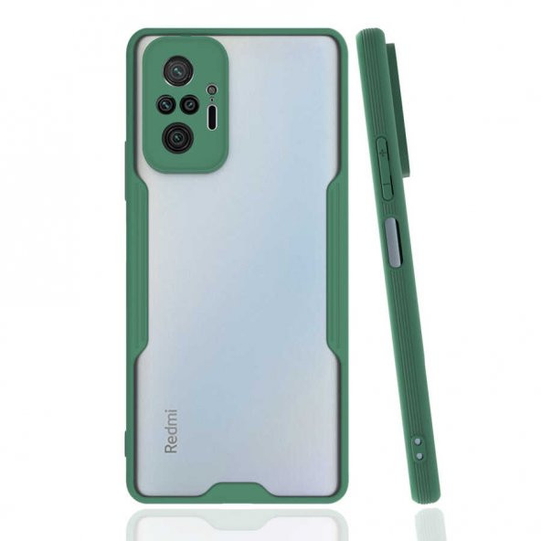 Xiaomi Redmi Note 10 Pro Kılıf Parfe Kenarları Pastel Renk Silikon - 7