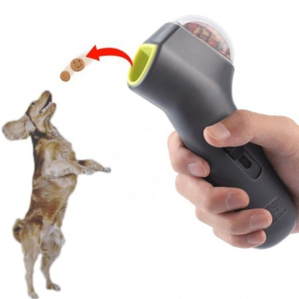 Evcil Hayvan Köpek Mama Atıcı Egzersiz Oyun Tabancası - 5