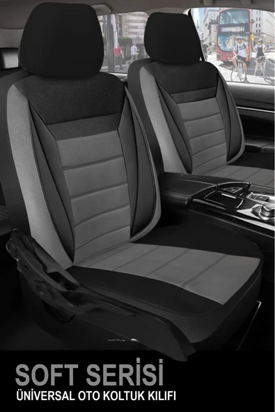 KURRA STORE Kia Magentis (facelift 2008) 2.7 V6 (193 Hp) 2009 Trend Serisi Tay Tüyü Oto Koltuk Kılıfı Füme