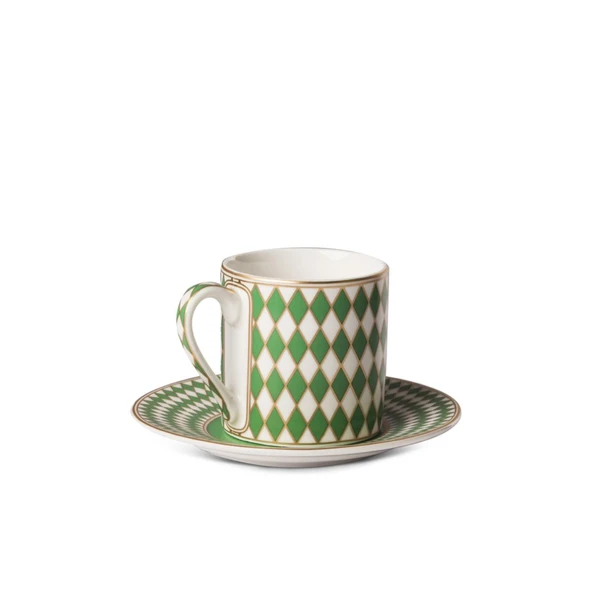 Pols Potten Chess Espresso Cups 4 lü - 2