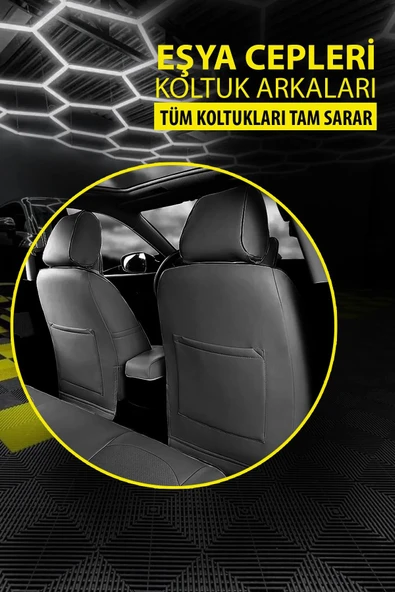KURRA STORE Chevrolet Trailblazer I 4.2 I 24v Awd (273 Hp) 2008 Trend Serisi Tay Tüyü Oto Koltuk kılıfı TABA - 3