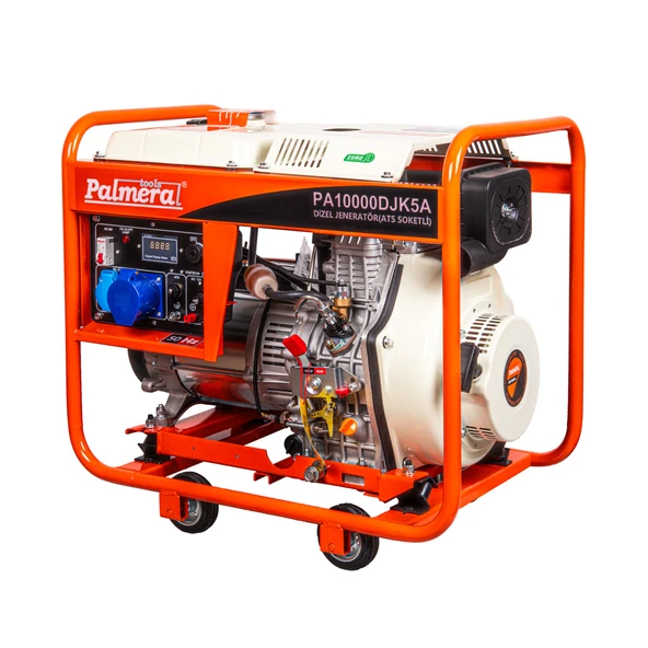 Palmera PA10000DJK5A3 EUR5 Dizel Trifaze Marşlı ATS Jeneratör 9.3 kVA - 2