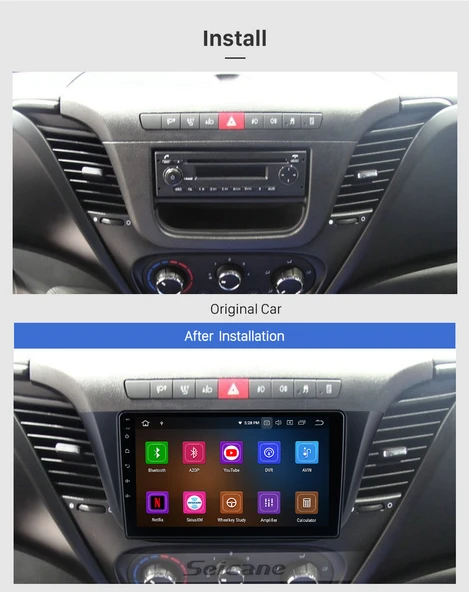 Fimex IVECO DAILY 2014+ MULTİMEDYA NAVİGASYON USB KAMERA CARPLAYER - 2